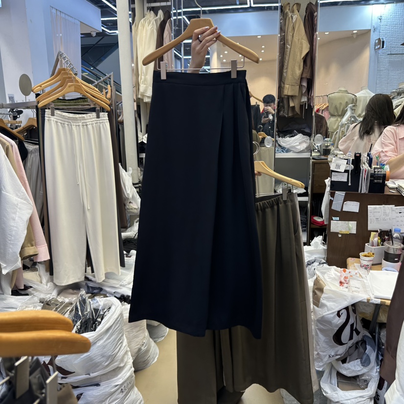SANS韓國直郵㊣女裝新款時尚人氣25春夏休閑推薦熱賣長裙SANS長裙圖色2