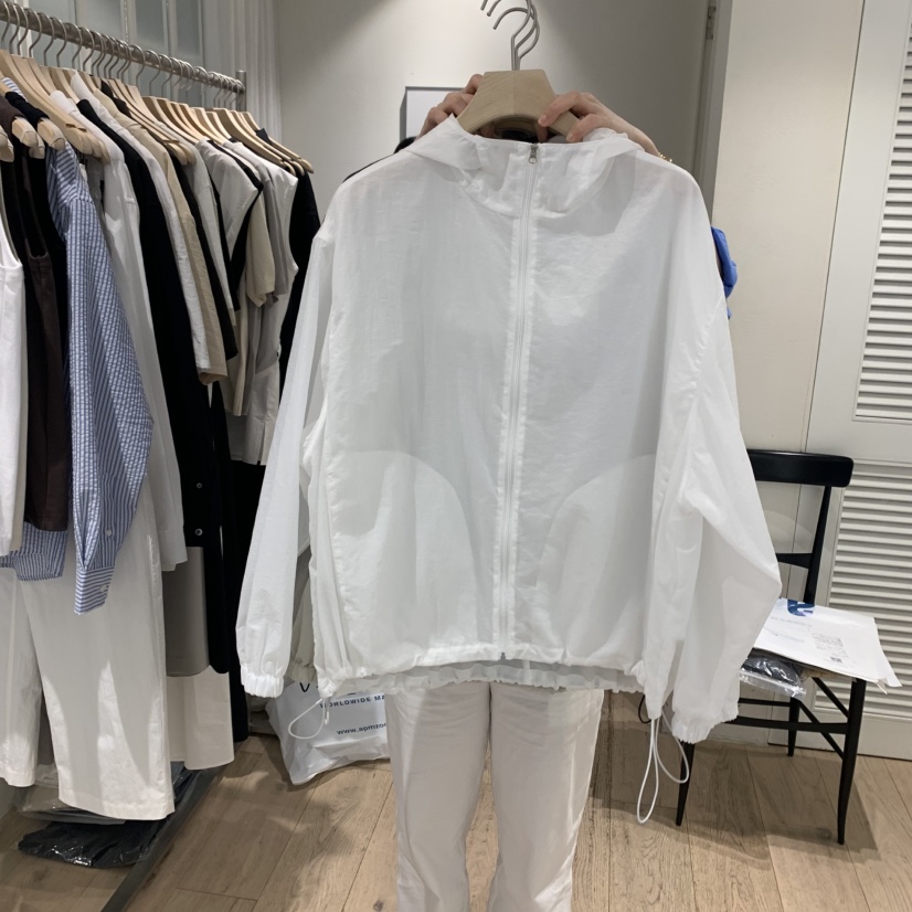 MONIQUE直郵韓國代購㊣女裝新款推薦熱賣時尚25春夏夾克連帽MONIQUE夾克