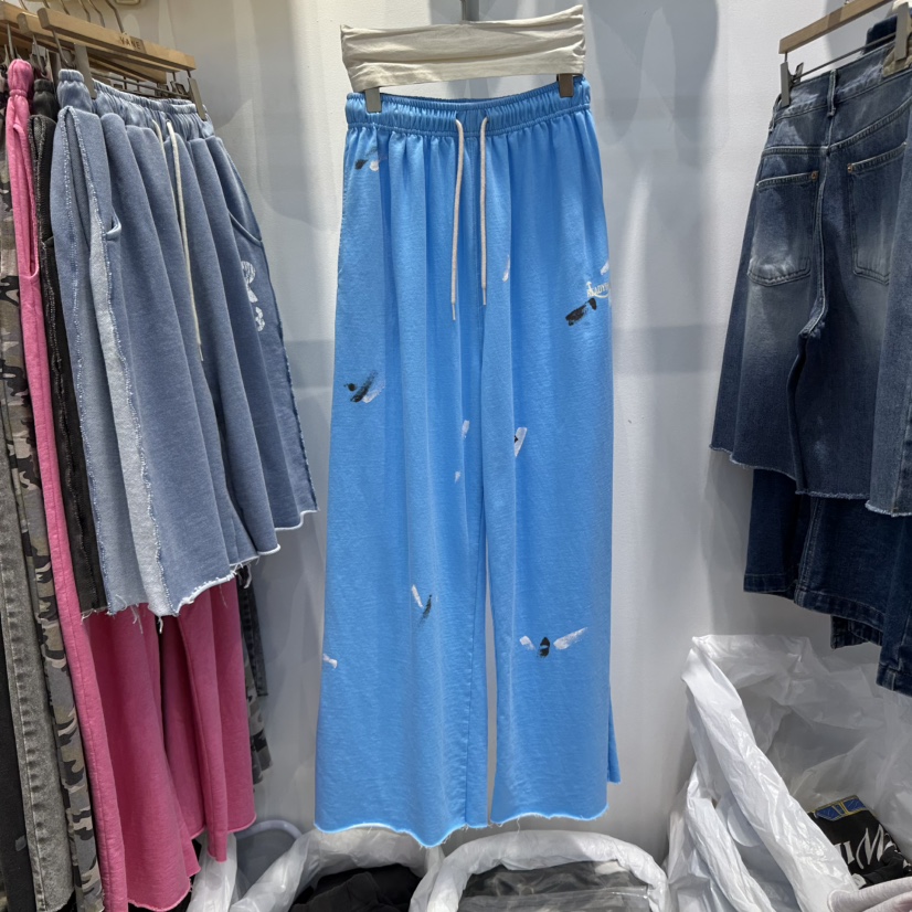 WASHBLUE韓國直郵㊣女裝新品25春夏休閑推薦熱賣人氣休閑褲WASHBLUE休閑褲圖色2