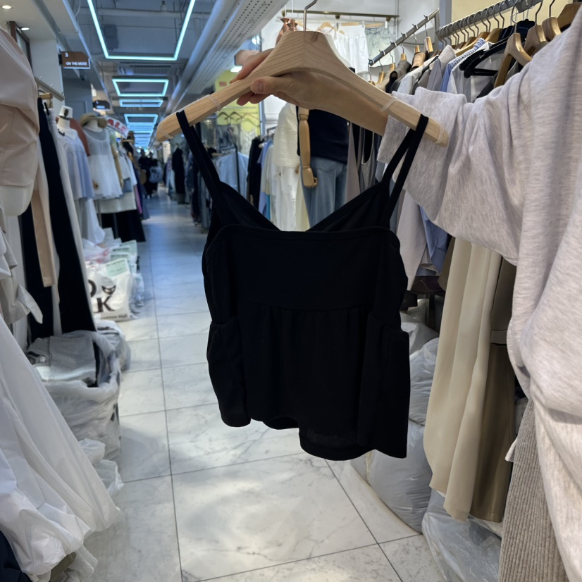 HARU直郵韓國代購㊣女裝新款推薦休閑25春夏時尚熱賣吊帶背心HARU吊帶/背心