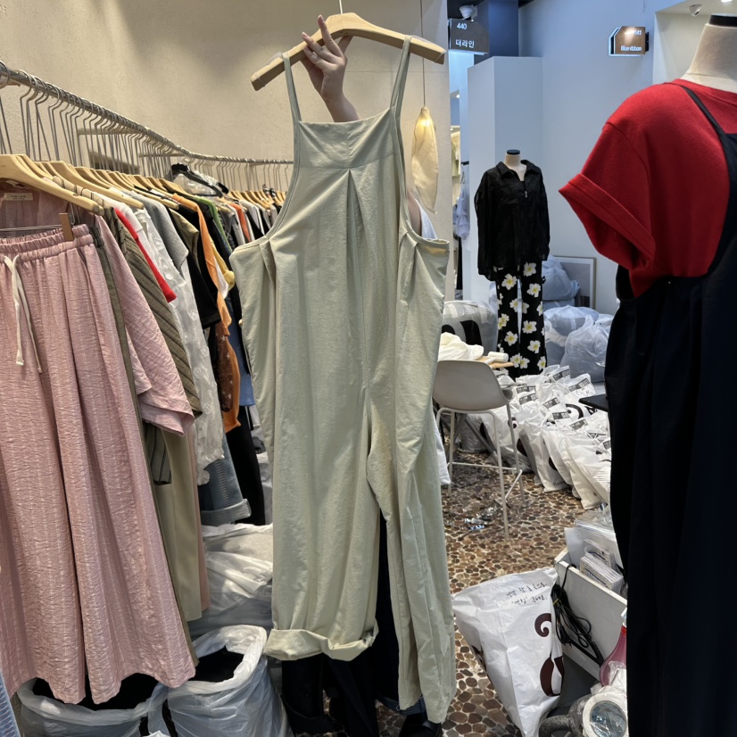 THE LINE-Q韓國㊣直郵東大門代購女裝新品時尚連體褲不含內搭THE LINE-q連體褲