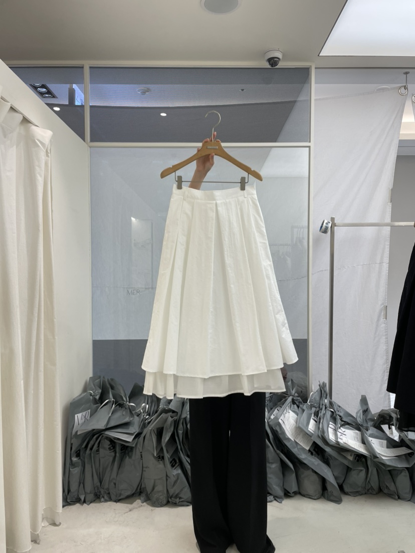 MER韓國㊣直郵東大門代購女裝新品25春夏休閑時尚推薦人氣長裙MER/ANGELO BIANCO長裙