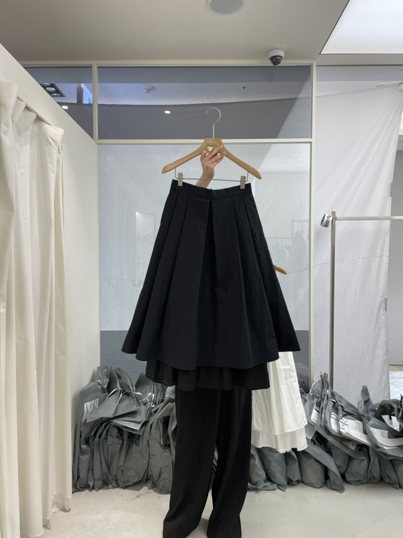MER韓國㊣直郵東大門代購女裝新品25春夏休閑時尚推薦人氣長裙MER/ANGELO BIANCO長裙圖色2