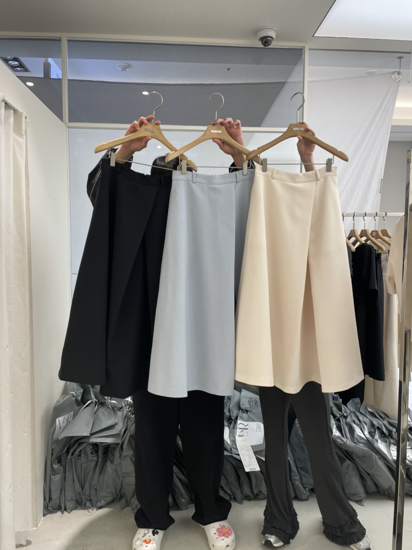 MER韓國直郵㊣女裝新品熱賣時尚休閑25春夏人氣推薦長裙MER/ANGELO BIANCO長裙