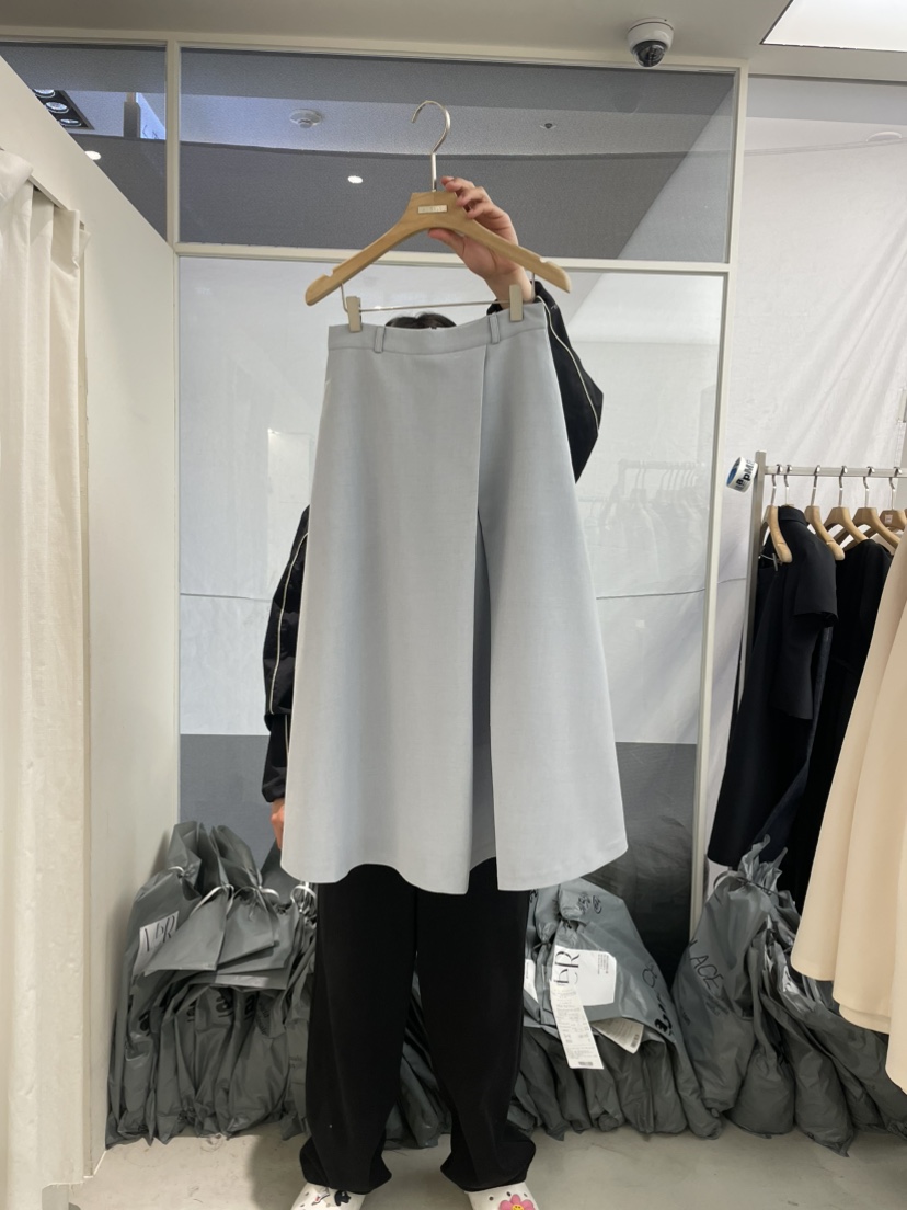 MER韓國直郵㊣女裝新品熱賣時尚休閑25春夏人氣推薦長裙MER/ANGELO BIANCO長裙圖色2