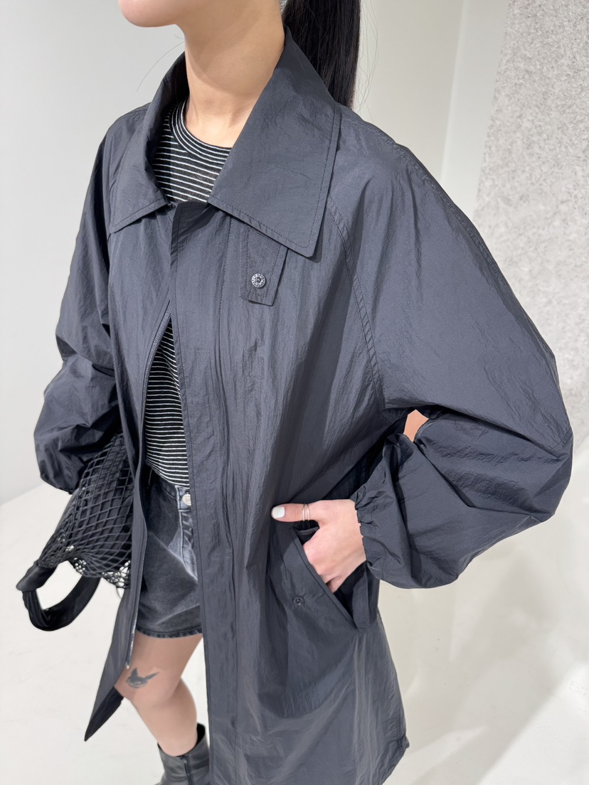 LIMLIMLIM韓國直郵㊣女裝新品時尚休閑推薦熱賣長款風衣長款LIM LIM LIM長款風衣圖色3