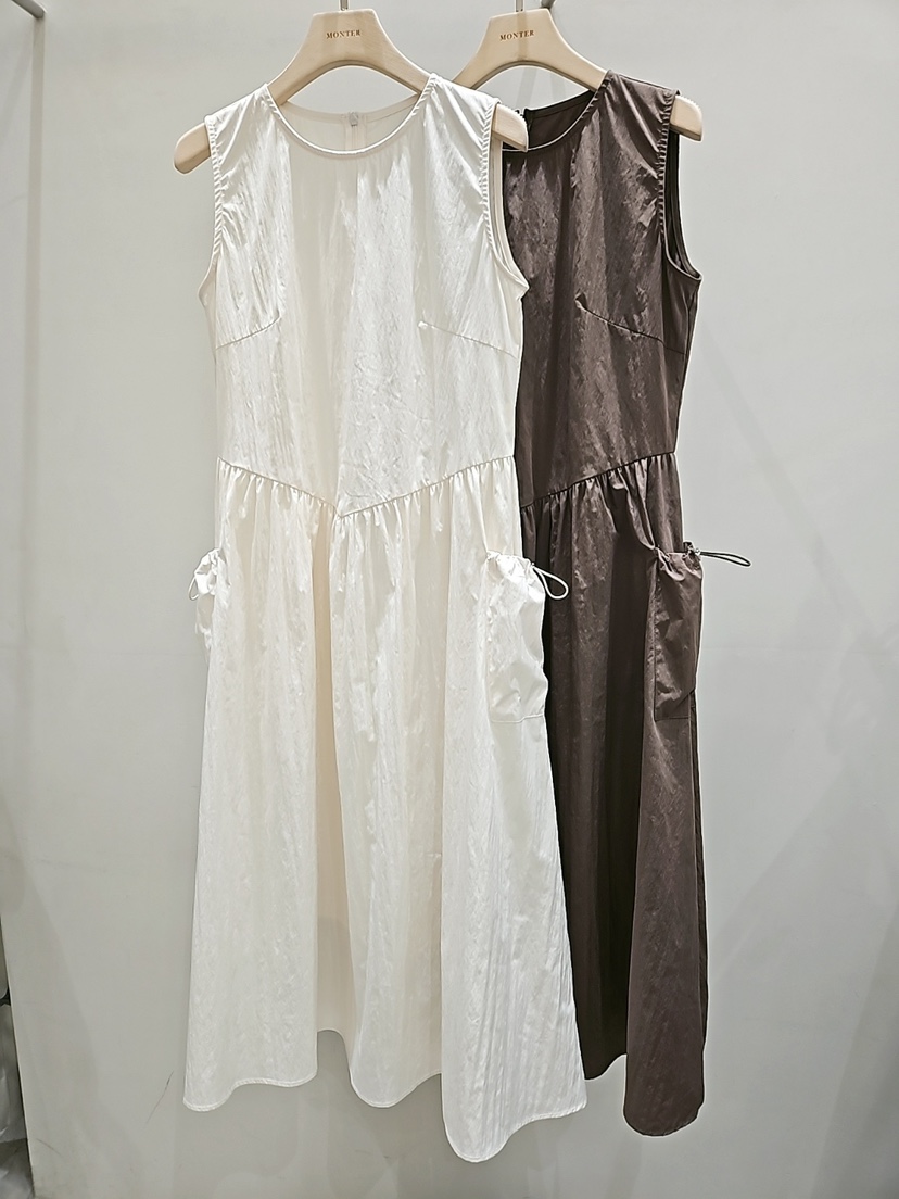 MONTER韓國㊣直郵東大門代購女裝新品人氣25春夏休閑連衣裙MONTER連衣裙