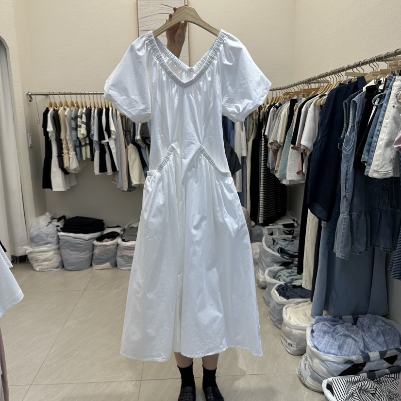 MILK TEA直郵韓國代購㊣女裝新款人氣熱賣25春夏時尚連衣裙MILK TEA連衣裙圖色1