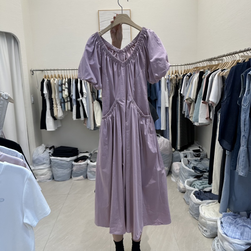 MILK TEA直郵韓國代購㊣女裝新款人氣熱賣25春夏時尚連衣裙MILK TEA連衣裙圖色3