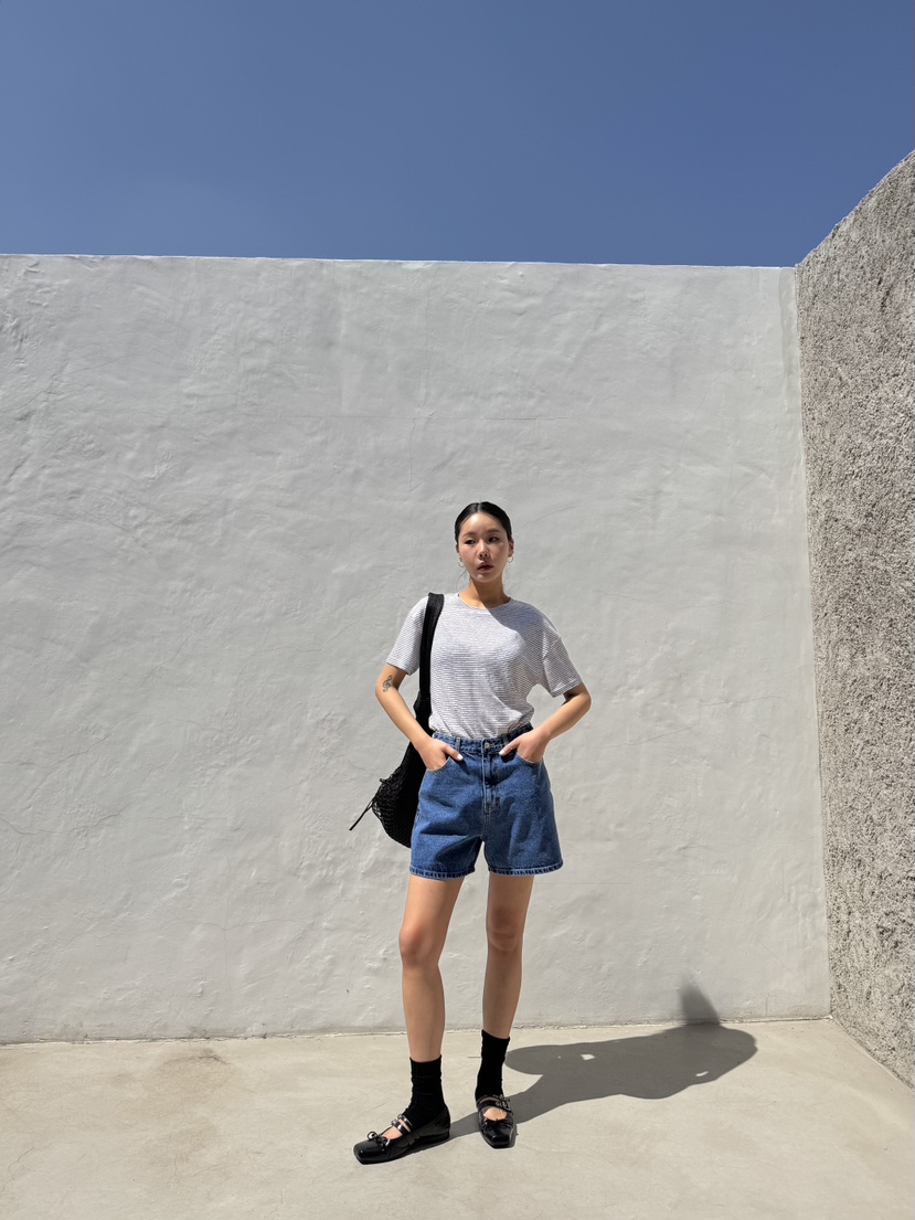 LIMLIMLIM韓國㊣直郵東大門代購女裝新品時尚推薦熱賣休閑短褲LIM LIM LIM短褲