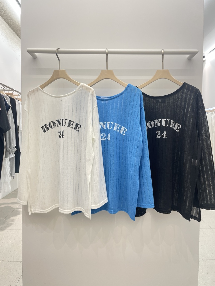 NYLON韓國㊣直郵東大門代購女裝新款熱賣時尚推薦25春夏長袖T恤NYLON長袖T恤