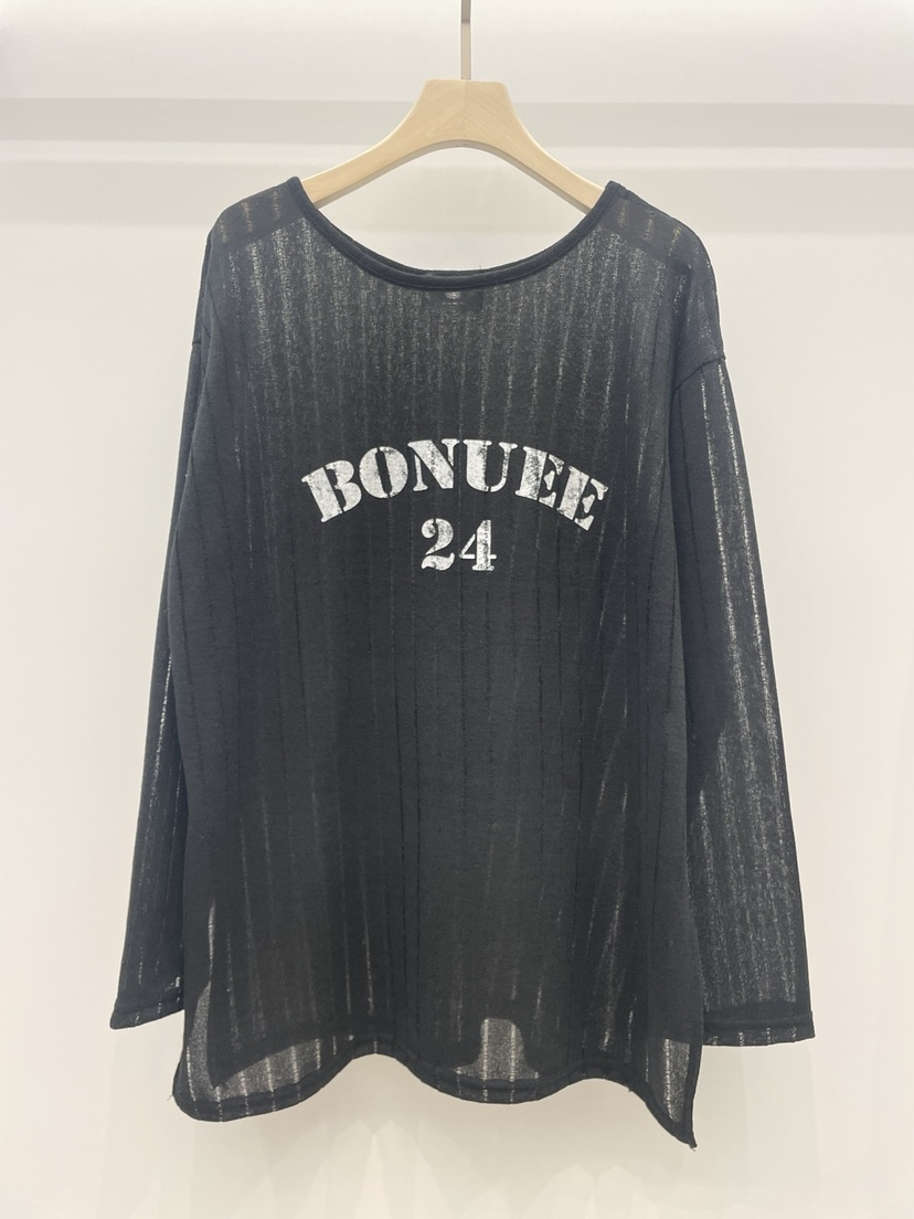 NYLON韓國㊣直郵東大門代購女裝新款熱賣時尚推薦25春夏長袖T恤NYLON長袖T恤圖色3