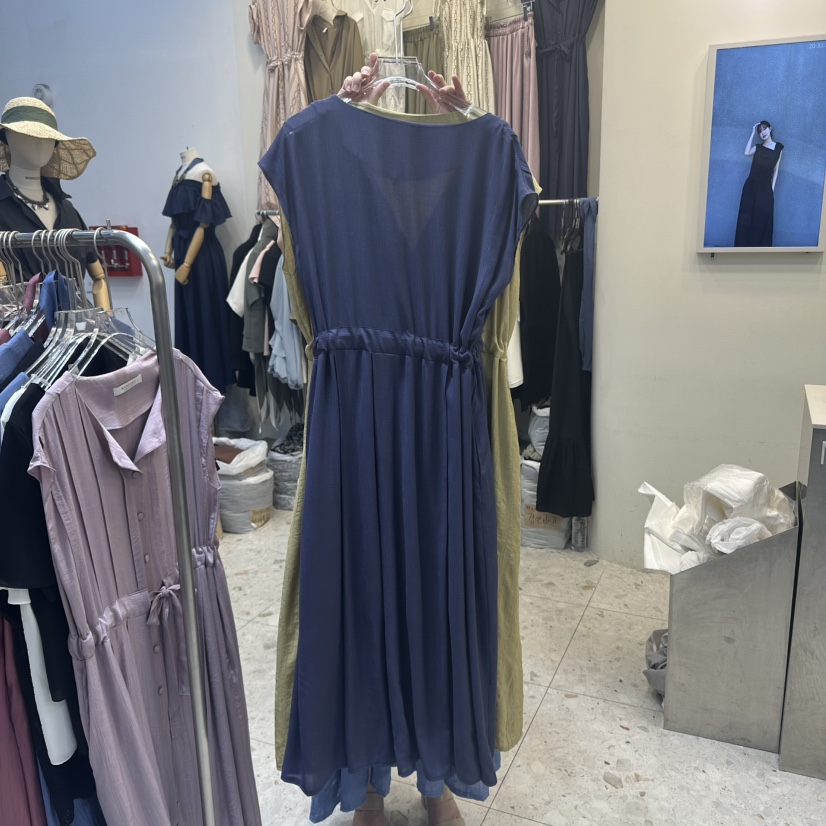 MARIGOLD韓國㊣直郵東大門代購女裝新品時尚人氣25春夏連衣裙MARIGOLD連衣裙