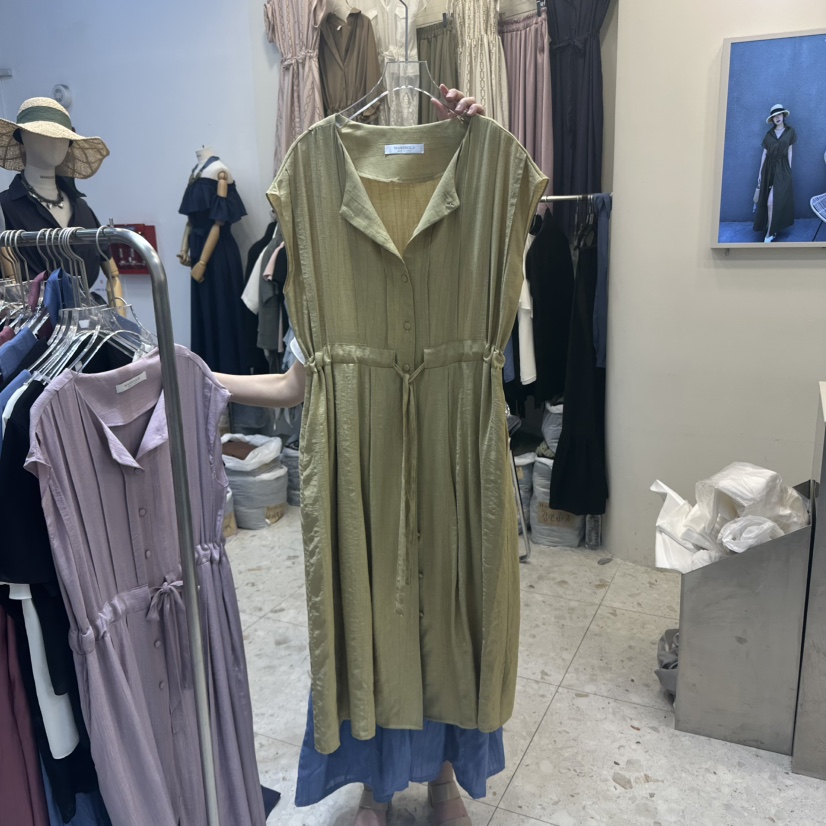 MARIGOLD韓國㊣直郵東大門代購女裝新品時尚人氣25春夏連衣裙MARIGOLD連衣裙圖色2