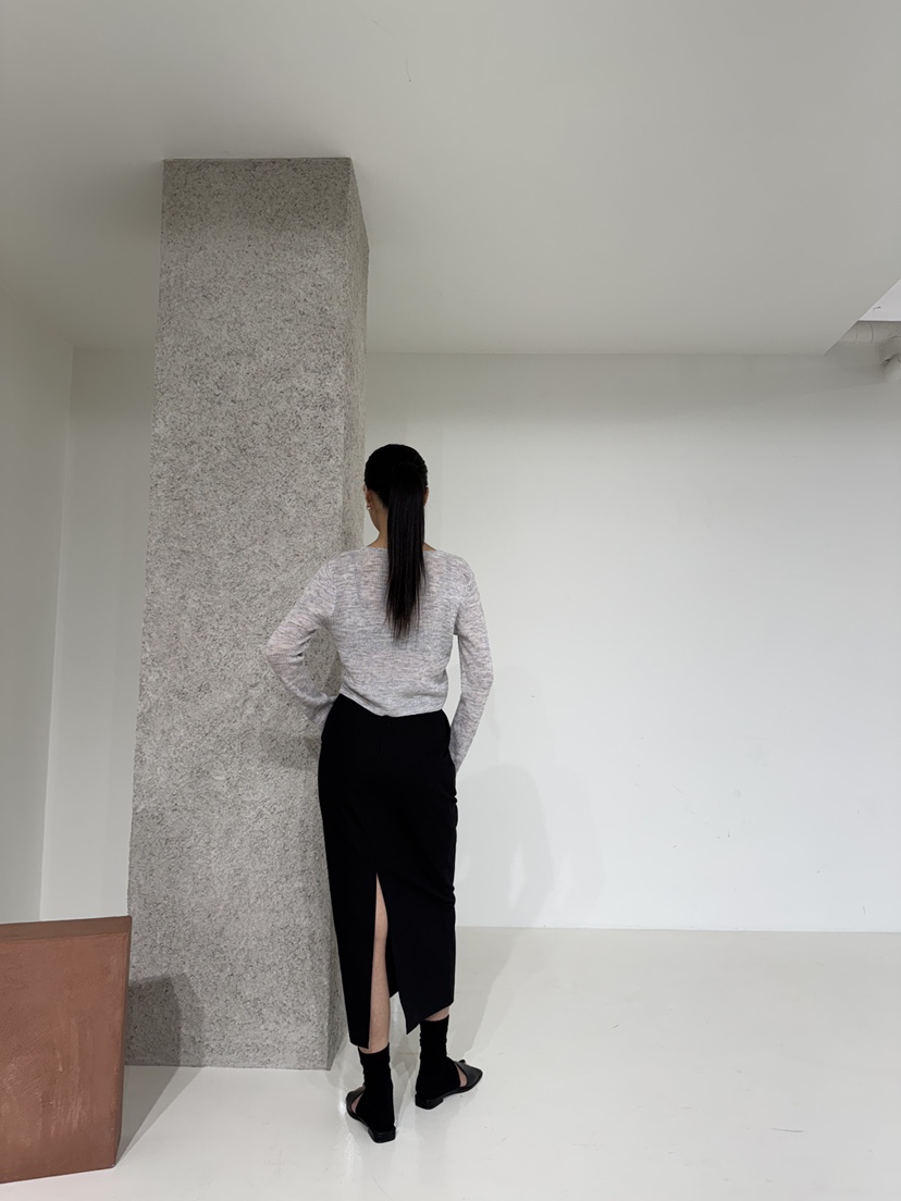 LIMLIMLIM韓國直郵㊣女裝新款人氣時尚推薦25春夏長裙含腰帶LIM LIM LIM長裙