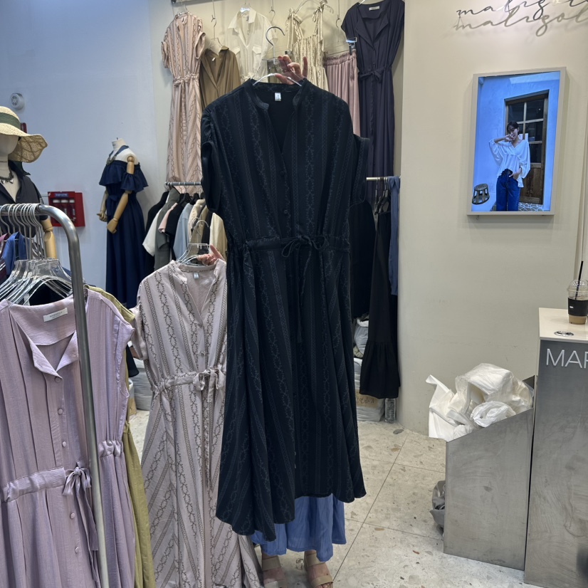 MARIGOLD韓國直郵㊣東大門實拍女裝新款時尚熱賣25春夏連衣裙MARIGOLD連衣裙圖色2