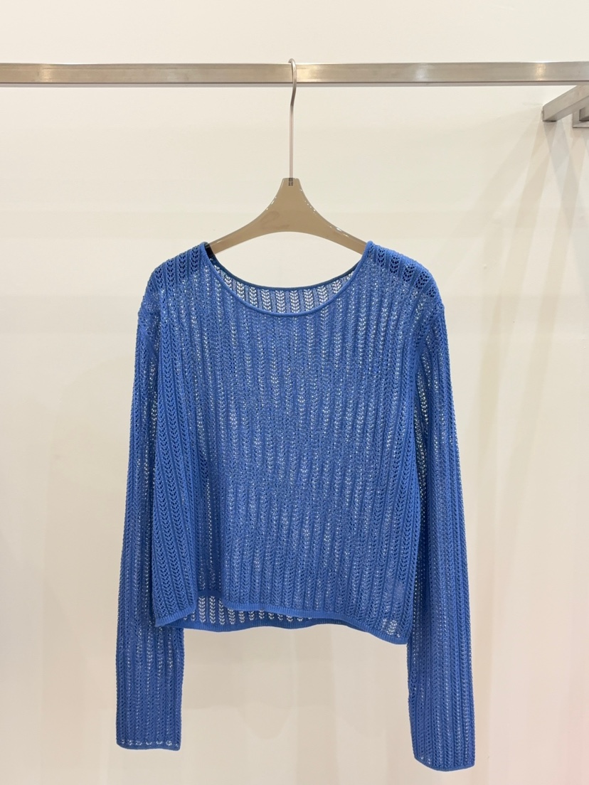 CICI直郵韓國代購㊣女裝新品25春夏時尚推薦熱賣休閑針織衫Ci Ci針織衫圖色2