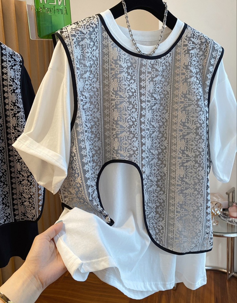 COMME TU VEUX-Q韓國㊣直郵東大門代購女裝新品時尚連衣裙蕾絲COMME TU VEUX-Q連衣裙