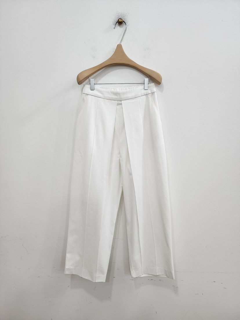 LE MIU韓國直郵㊣東大門實拍女裝新品25春夏熱賣休閑褲褶皺LE_MIU休閑褲