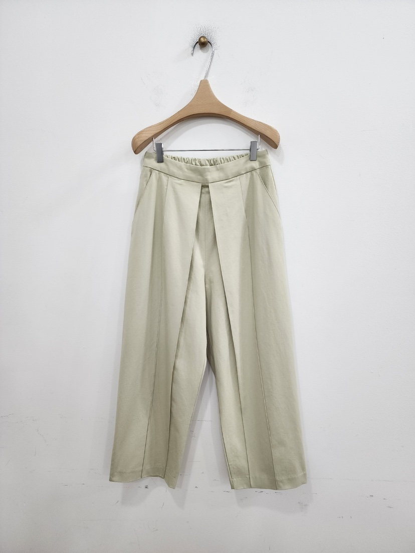LE MIU韓國直郵㊣東大門實拍女裝新品25春夏熱賣休閑褲褶皺LE_MIU休閑褲圖色2