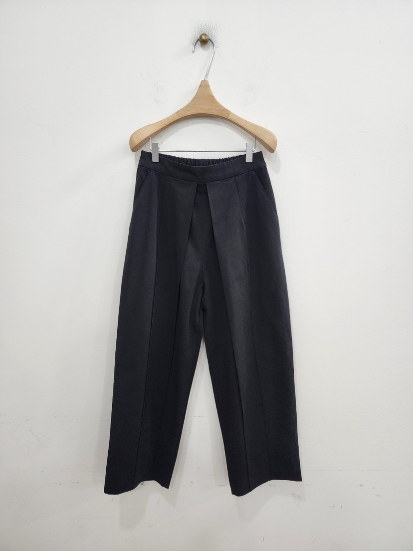 LE MIU韓國直郵㊣東大門實拍女裝新品25春夏熱賣休閑褲褶皺LE_MIU休閑褲圖色3
