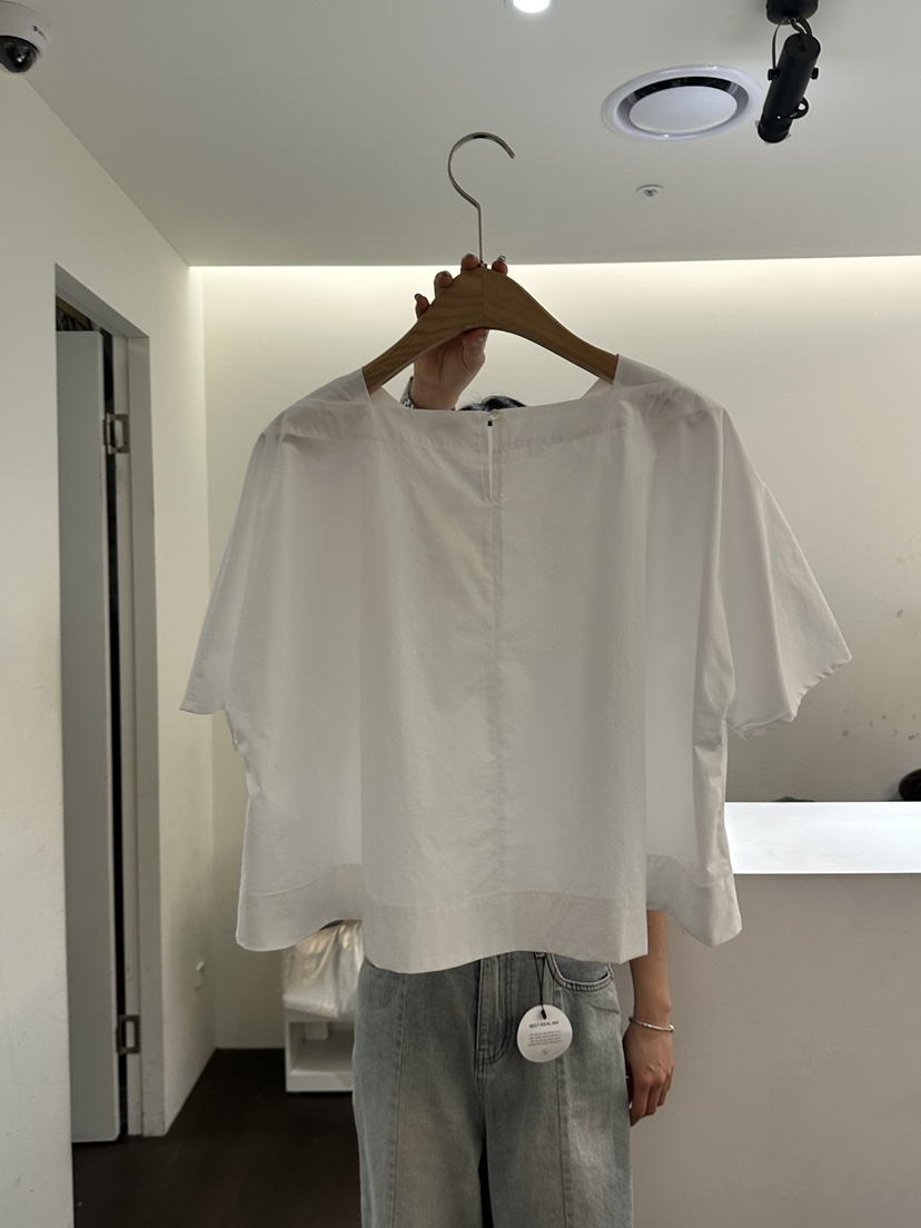YOUR-P韓國㊣直郵東大門代購女裝新款25春夏休閑襯衫蕾絲衫YOUR-P襯衫/蕾絲衫