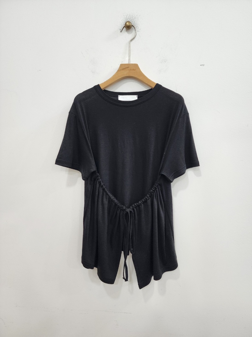 LE MIU直郵韓國代購㊣女裝新品25春夏休閑推薦熱賣T恤絲綢LE_MIUT恤圖色3