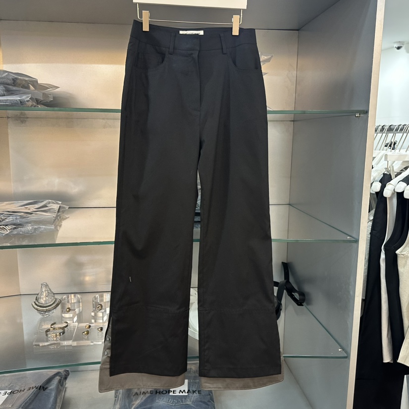 AIME HOPE MAKE直郵韓國代購㊣女裝新品熱賣推薦休閑休閑褲AIME HOPE MAKE休閑褲圖色2