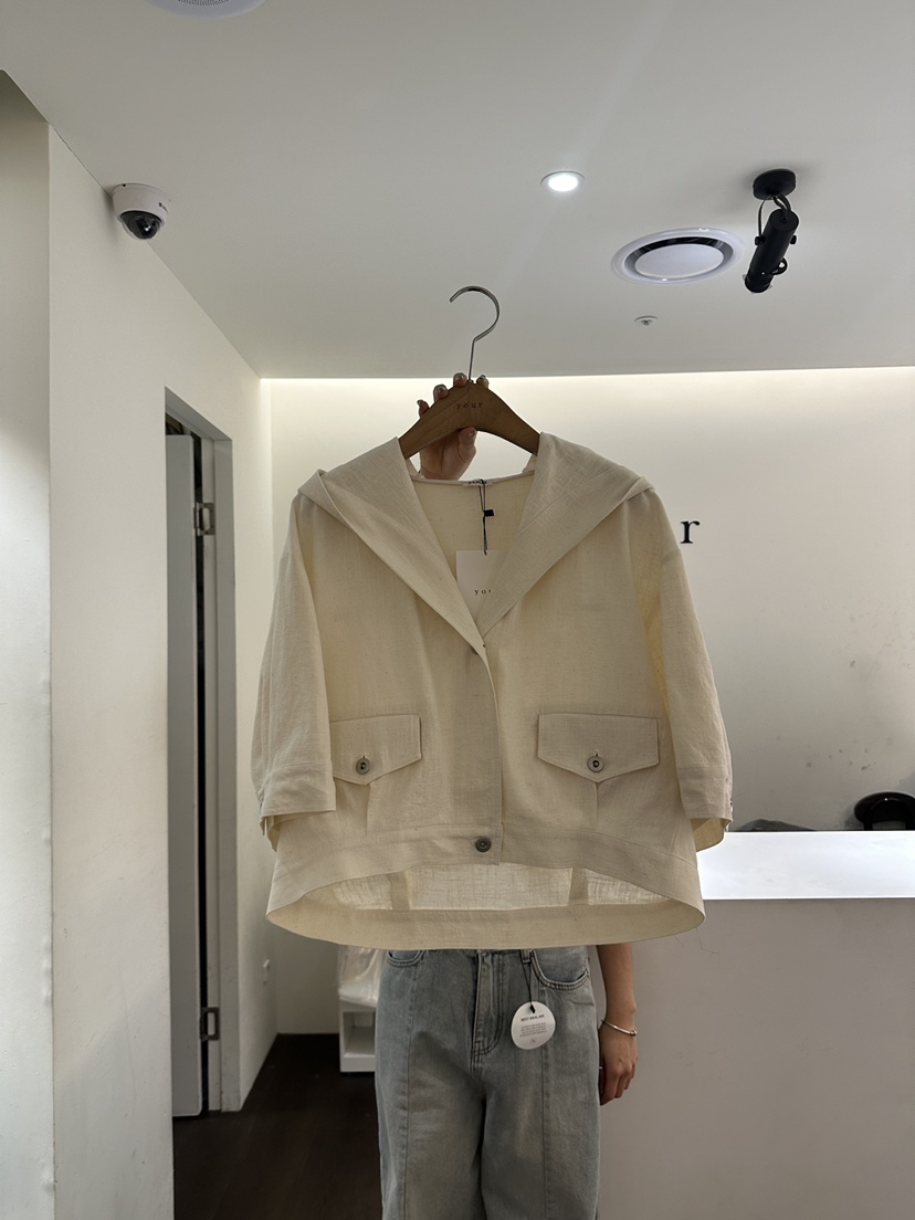 YOUR-P韓國直郵㊣女裝新品推薦人氣25春夏休閑時尚熱賣夾克YOUR-P夾克圖色1