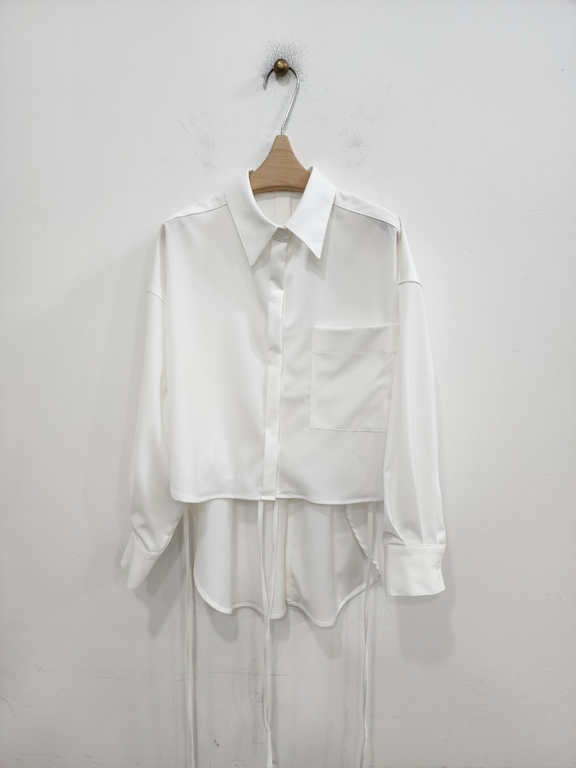 LE MIU直郵韓國代購㊣女裝新品人氣推薦25春夏時尚襯衫蕾絲衫LE_MIU襯衫/蕾絲衫圖色1
