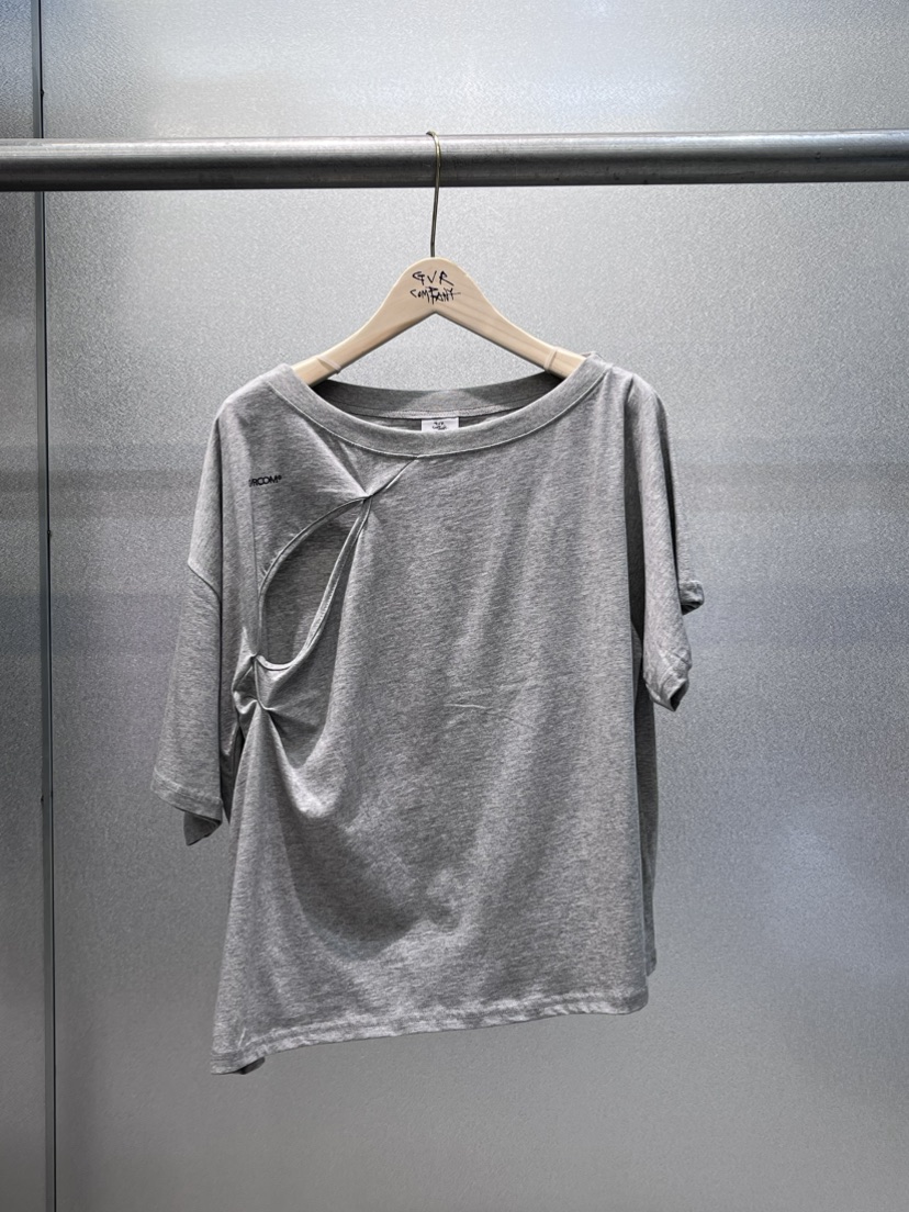 RAWOO韓國直郵㊣東大門實拍女裝新品時尚25春夏熱賣推薦T恤GVR-RAWOOT恤圖色1