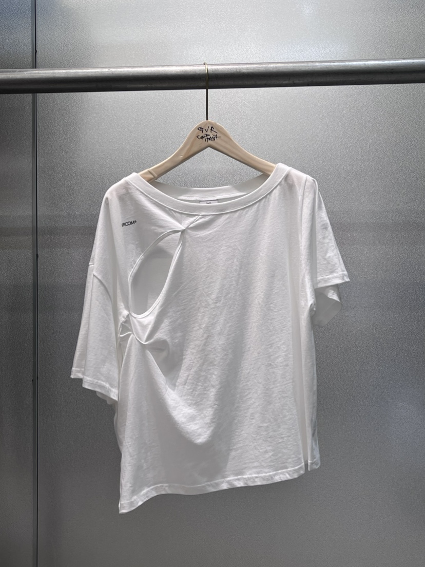 RAWOO韓國直郵㊣東大門實拍女裝新品時尚25春夏熱賣推薦T恤GVR-RAWOOT恤圖色3