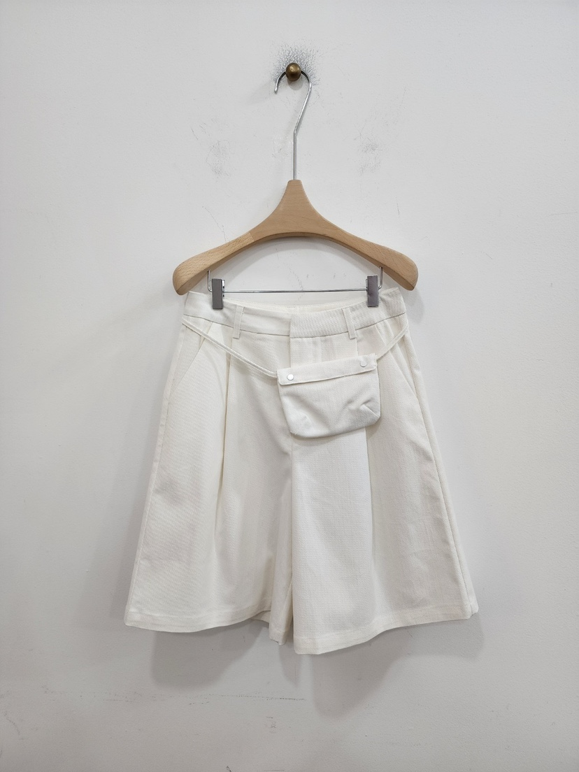 LE MIU韓國直郵㊣東大門實拍女裝新品休閑時尚短褲含腰包口袋LE_MIU短褲圖色1