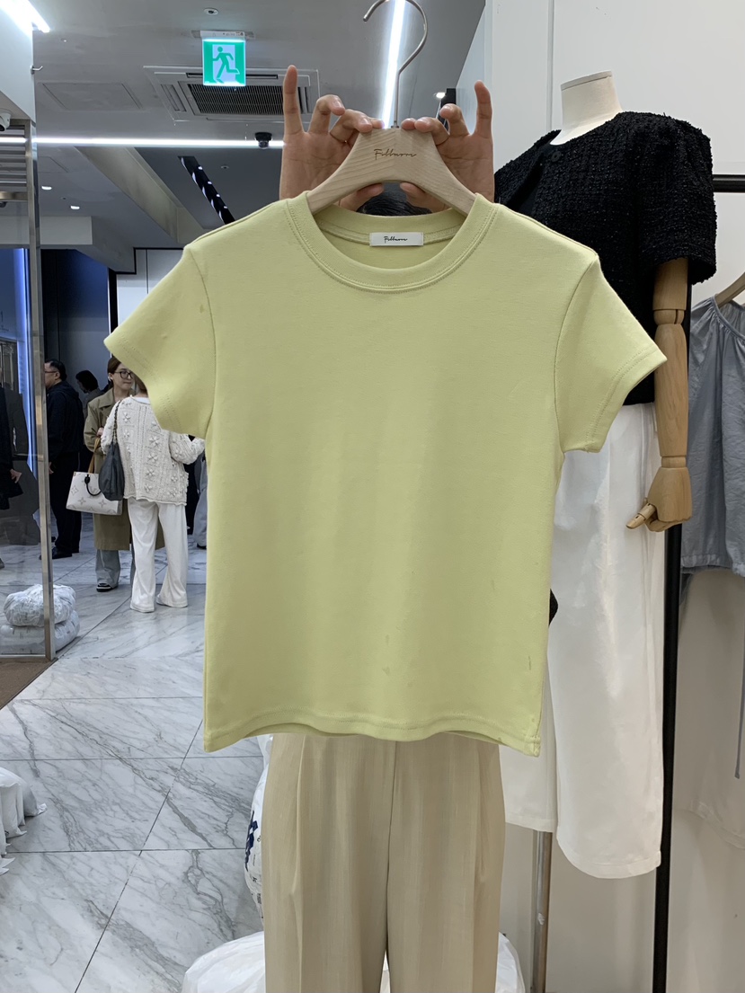 FILLMOR韓國直郵㊣東大門實拍女裝新品時尚人氣25春夏休閑T恤FILLMORT恤圖色3