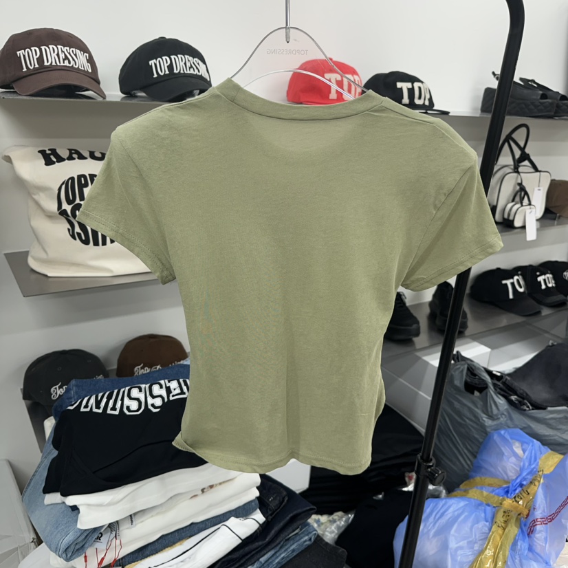 TOPDRESSING韓國㊣直郵東大門代購女裝新品熱賣休閑推薦T恤TOPDRESSINGT恤