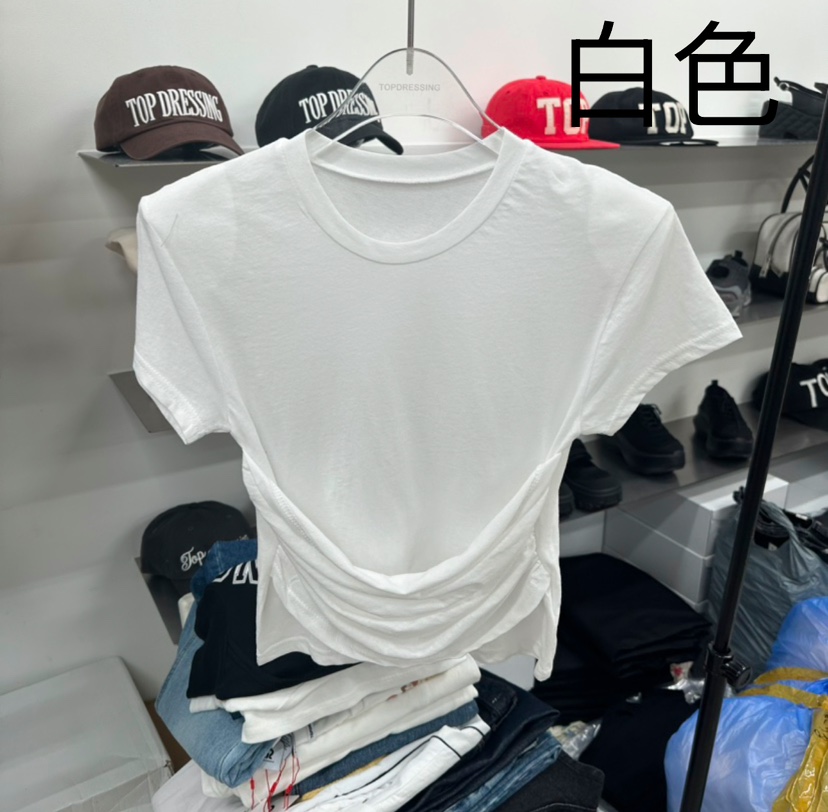 TOPDRESSING韓國㊣直郵東大門代購女裝新品熱賣休閑推薦T恤TOPDRESSINGT恤圖色4