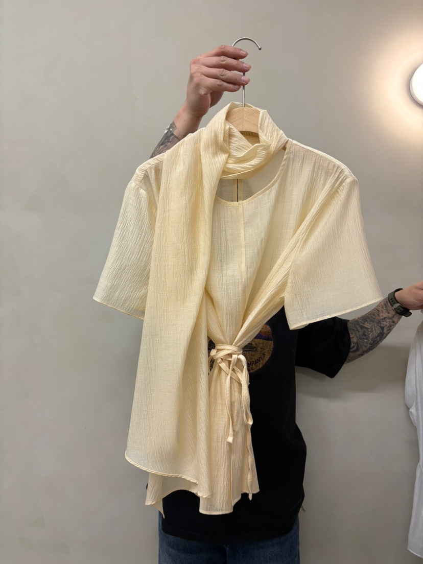 KONI韓國直郵㊣東大門實拍女裝新品時尚熱賣25春夏襯衫蕾絲衫KONI襯衫/蕾絲衫圖色3