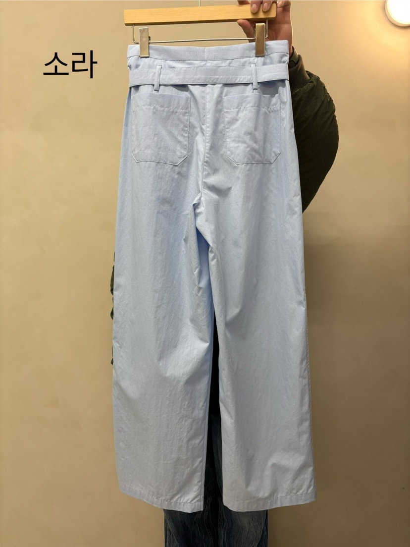 KONI韓國直郵㊣女裝新品25春夏熱賣人氣推薦時尚休閑褲含腰帶KONI休閑褲