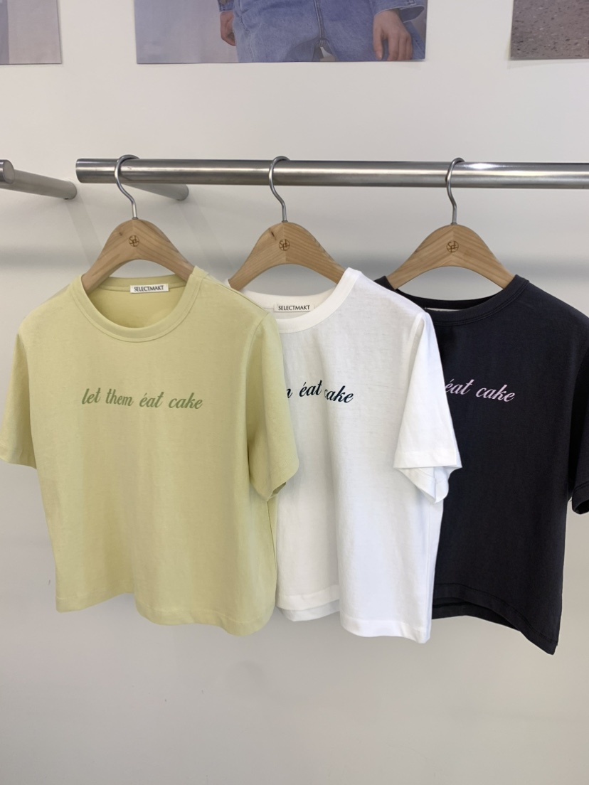 SELECT MARKET韓國直郵㊣東大門實拍女裝新品時尚25春夏T恤SELECT MARKETT恤