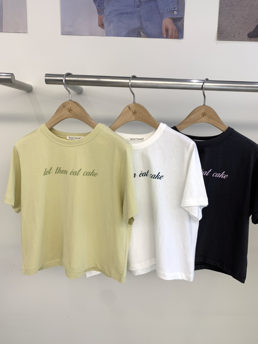 SELECT MARKET韓國直郵㊣東大門實拍女裝新品時尚25春夏T恤SELECT MARKETT恤