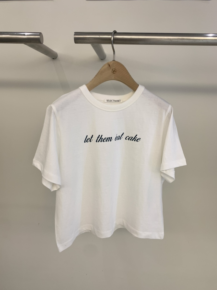 SELECT MARKET韓國直郵㊣東大門實拍女裝新品時尚25春夏T恤SELECT MARKETT恤圖色2