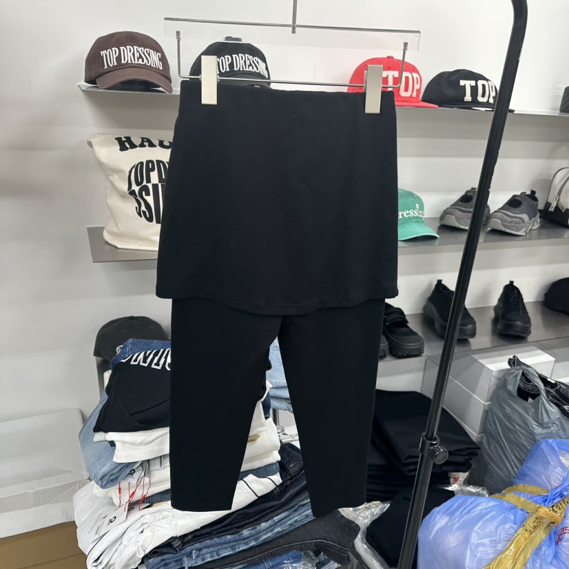 TOPDRESSING直郵韓國代購㊣女裝新品25春夏人氣時尚裙褲緊身褲TOPDRESSING裙褲