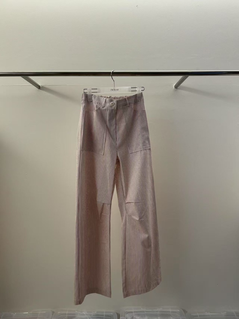 OLI SEOUL韓國直郵㊣女裝新品25春夏時尚休閑熱賣人氣休閑褲OLI SEOUL休閑褲