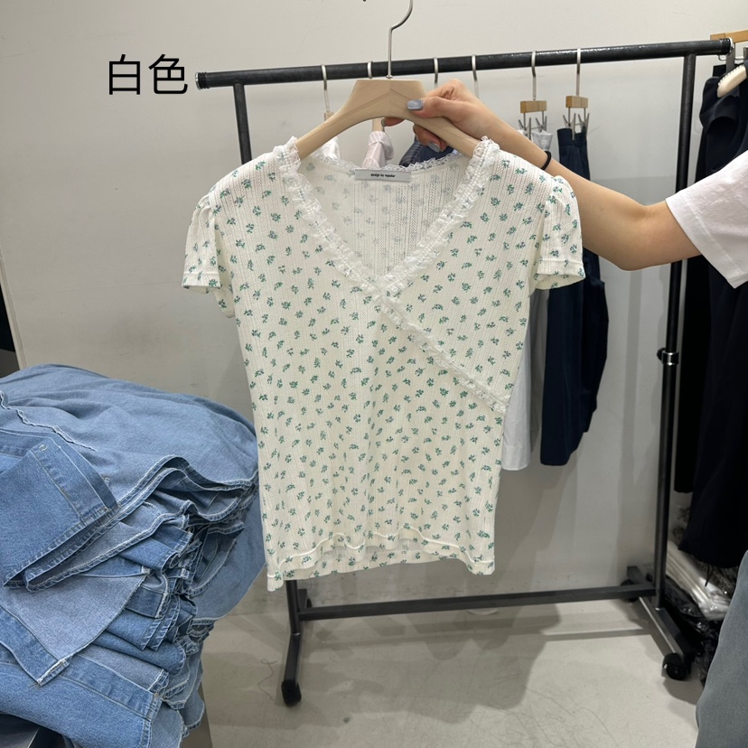 REPELLER直郵韓國代購㊣女裝新款25春夏時尚推薦人氣休閑T恤REPELLERT恤圖色2