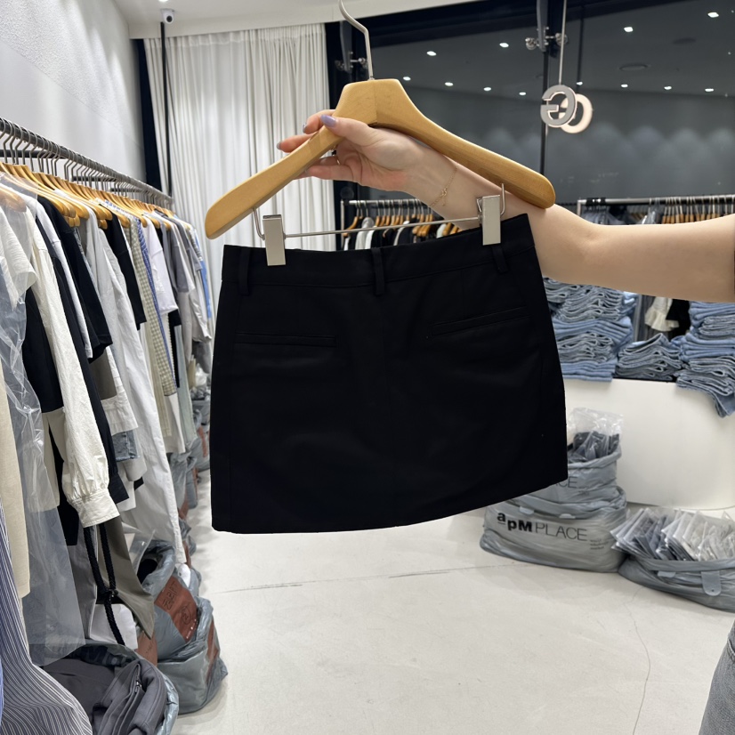 TREND SELLER/G直郵韓國代購㊣女裝新品休閑熱賣25春夏短裙G/TREND SELLER短裙