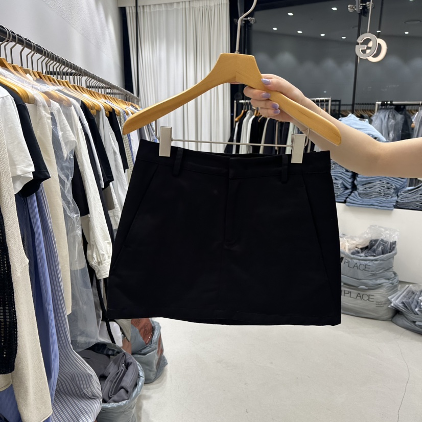 TREND SELLER/G直郵韓國代購㊣女裝新品休閑熱賣25春夏短裙G/TREND SELLER短裙圖色2