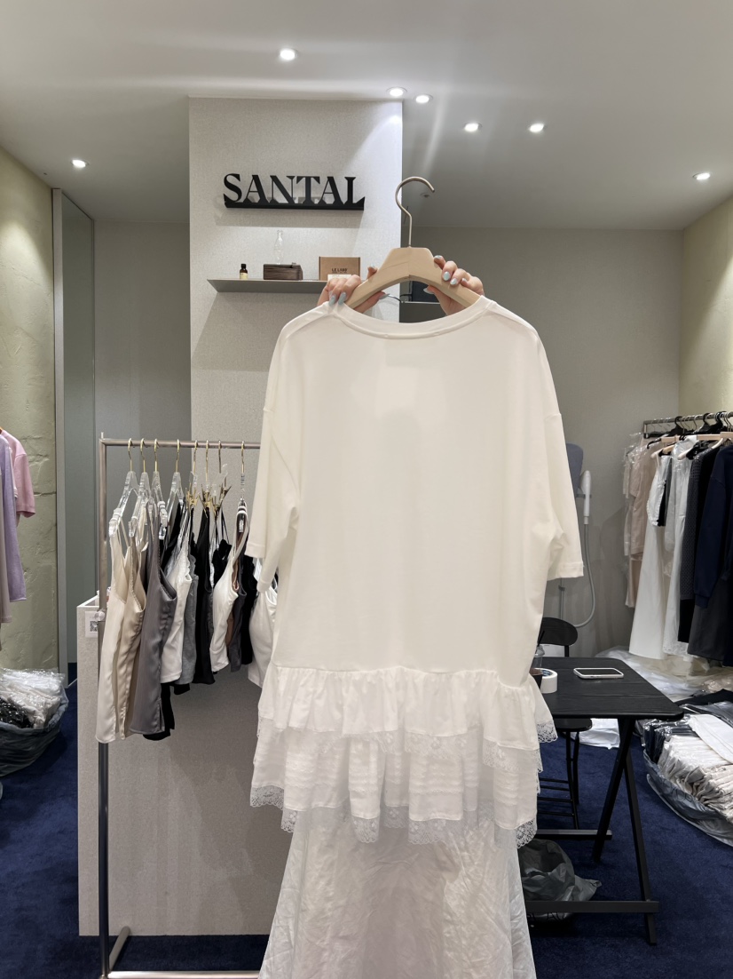 SANTAL韓國直郵㊣女裝新款25春夏推薦休閑熱賣時尚人氣T恤SANTALT恤