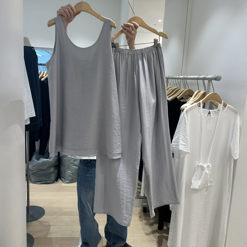 OVU韓國直郵㊣女裝新款25春夏休閑人氣推薦時尚熱賣套裝兩件套OVU套裝圖色2