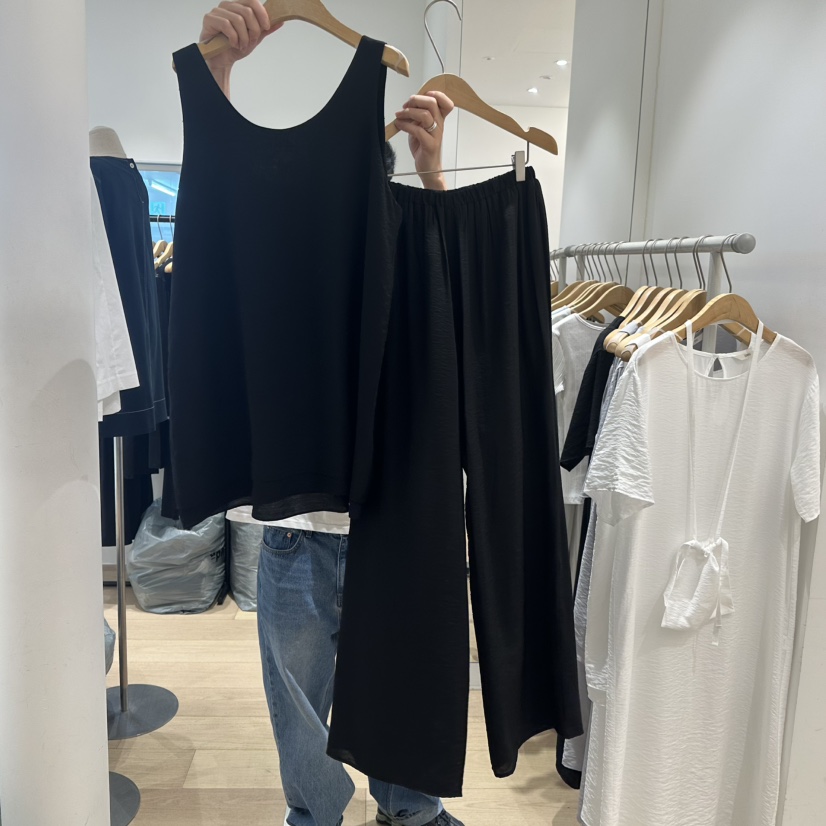 OVU韓國直郵㊣女裝新款25春夏休閑人氣推薦時尚熱賣套裝兩件套OVU套裝圖色3