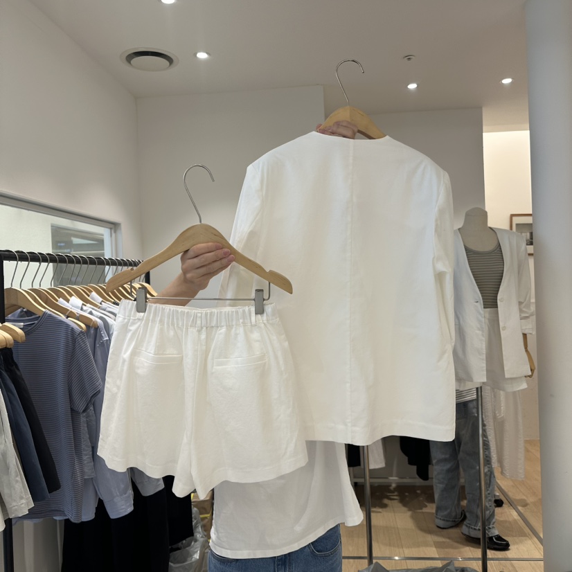 OVU韓國直郵㊣女裝新品推薦人氣25春夏時尚休閑熱賣套裝兩件套OVU套裝